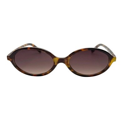 Plastic Slim Oval Sunglasses - Wild Fable™ Tort