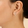 SHINE by Sterling Forever Sterling Silver CZ Star Jacket Earrings - 3 of 4