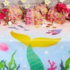 Juvale 3-Pack Mermaid Disposable Plastic Table Cover Tablecloth Party Supplies 54 x 108 in - image 2 of 3