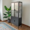 Moda Furnishings 31.5'' Wide 5 - Shelf Storage Cabinet - 3 of 4