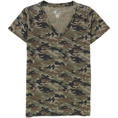 G-III Sports Womens Camo Basic T-Shirt