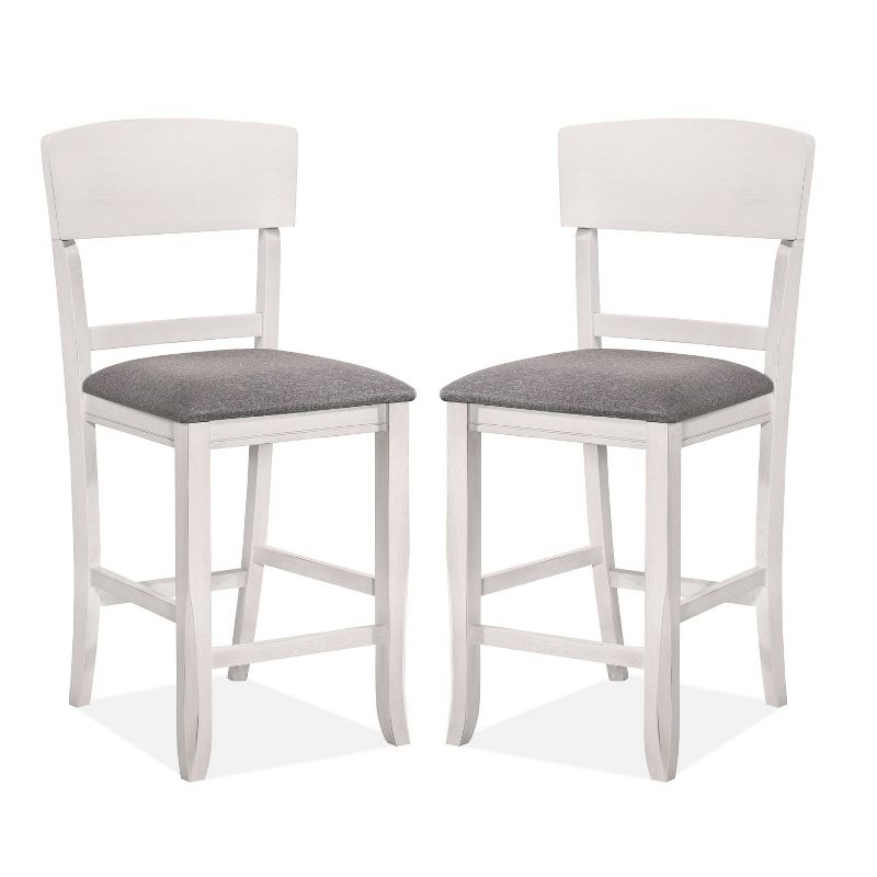 Set of 2 Summerland Padded Seat Counter Height Barstools - HOMES: Inside + Out, 1 of 5