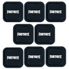 Fortnite 7" 8ct Snack Plates Black/White - 2 of 3