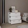 SKRAN 4 Drawer Dresser with Freestanding Storage and 4 Sturdy Legs Compact Size for Living Room Bedroom - 2 of 4