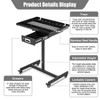 Mobile Workbench with Drawers, Heavy-Duty Rolling Tool Cart, Steel Garage Workstation for Automotive Repair, Workshop & DIY - 3 of 4