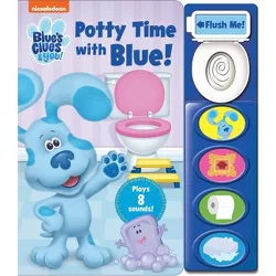 Nickelodeon Blue's Clues & You!: Potty Time with Blue! Sound Book - by  Pi Kids (Board Book)