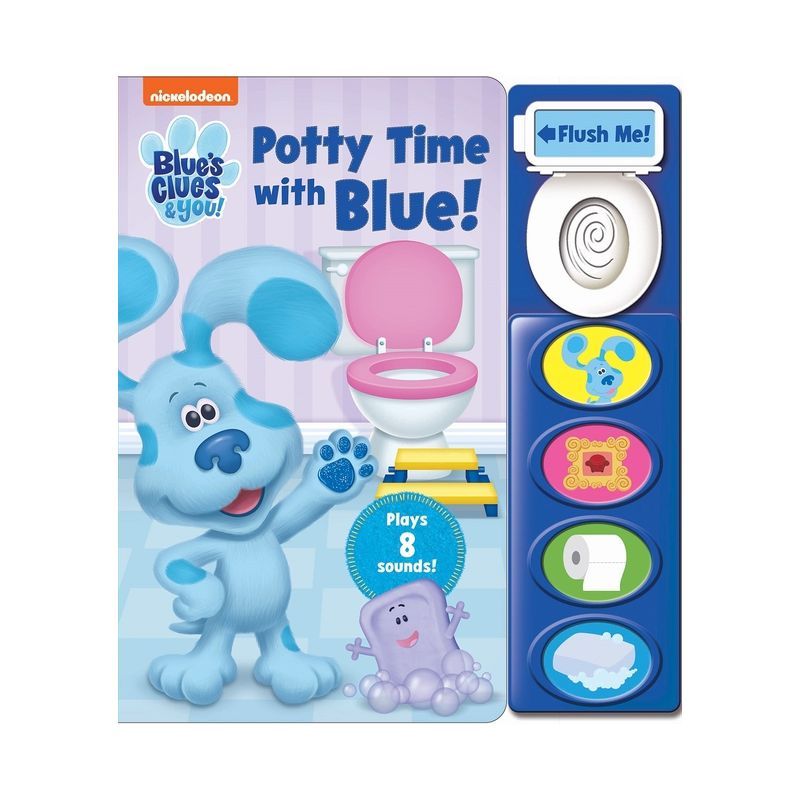 Nickelodeon Blue's Clues & You!: Potty Time with Blue! Sound Book - by  Pi Kids (Mixed Media Product), 1 of 2