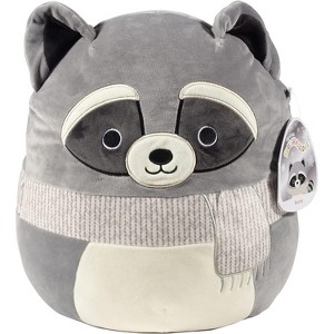 Squishmallow 12" Rocky The Raccoon - Official Kellytoy - Cute and Soft Winter Plush Stuffed Animal Toy - Great Gift for Kids - 12-Inch - 1 of 4