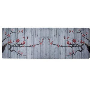 J&V TEXTILES 20" x 55" Oversized Cushioned Anti-Fatigue Kitchen Runner Mat (Blossom) - 1 of 4