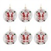 Santa Snow Angel Ball Ornament (Set of 6) - 3 of 3