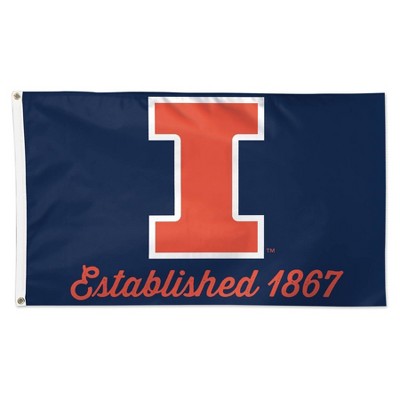 NCAA Illinois Fighting Illini 3'x5' Vintage Flag