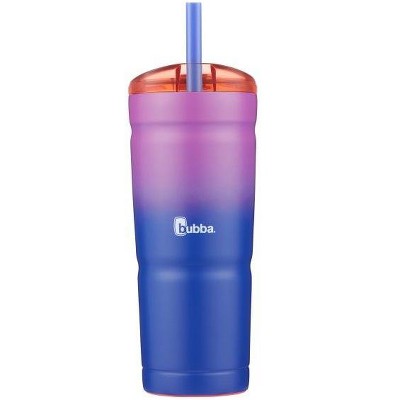 Bubba Envy S Stainless Steel Tumbler with Straw, 24oz., Vineyard Ombre