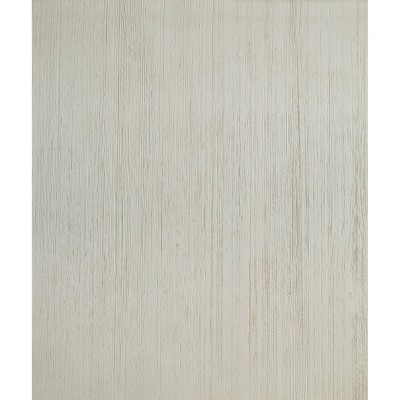 Two-Tone Brown and White Rectangular Wood End Table with Storage