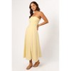Petal and Pup Womens Kenna Strapless Maxi Dress - 3 of 4