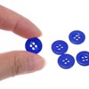 Unique Bargains Resin Snap Fastener Round Flat 4-Hole Sewing Buttons 10 Pcs - 4 of 4