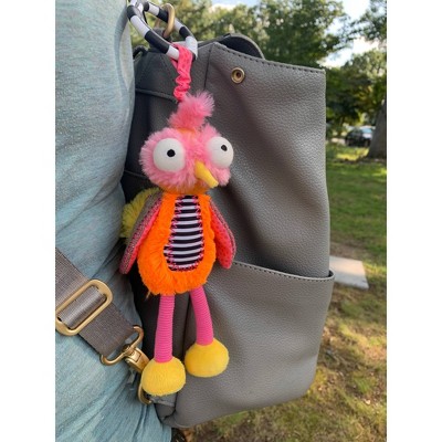 Ollie Multicolor Plush Hanging Activity Toy with Chime