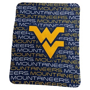 NCAA West Virginia Mountaineers Classic Fleece Throw Blanket - 1 of 1