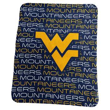 NCAA West Virginia Mountaineers Classic Fleece Throw Blanket