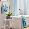 PiccoCasa 100% Combed Cotton Soft 600 GSM Absorbent lightweight Shower Towel Set 8 Pcs - 2 of 4