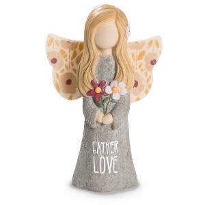 Pavilion Gift Company - Gather Love - 5" Child Angel Figurine - Decorative Objects - 1 of 4