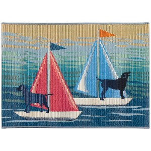 Liora Manne Esencia Coastal Indoor/Outdoor Mat.. - 1 of 4