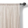 Taylor Rod Pocket Kitchen Tier Window Curtain Set of 2 - Linen - Elrene Home Fashions - 3 of 4