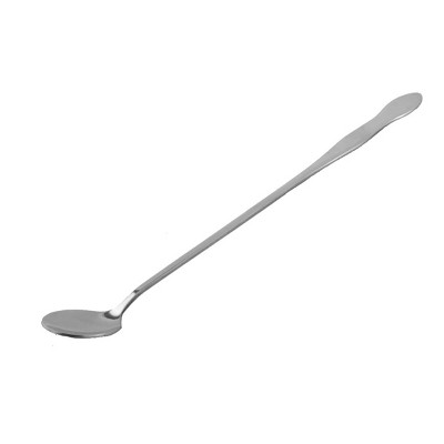 Unique Bargains Stainless Steel Straight Long Handle Tea Latte Coffee Ice Cream Spoon 9.8'' Length 1 Pc