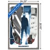 Trends International Halloween II - Knife Framed Wall Poster Prints - 3 of 4