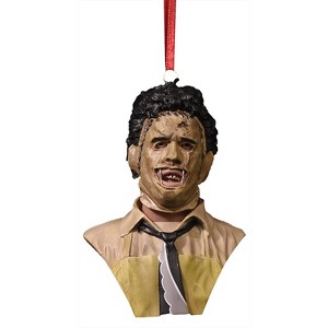 Trick or Treat Studios Texas Chainsaw Massacre Leatherface Halloween Ornament - 3 in - Beige - 1 of 1