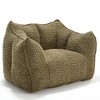 Lyngins Chenille Bean Bag Chairs for Kids and Adults,Comfy Lazy Chairs with Highly Resilient Foam for Living Room - 4 of 4
