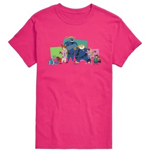 Men's - Zootopia - Nick, Judy, And Friends Short Sleeve Graphic T-Shirt - 1 of 4