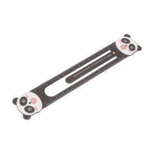 Unique Bargains Straight Ruler Drawing Scale Ruler +/-5% Accuracy ABS Pink 1.65"x8.86"x0.59" 1 Pcs - 1 of 4