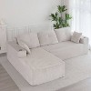 MAXYOYO 110" Modular Sectional Sofa Couch, with L-Shape Chaise, Modern Boneless Couch for Living Room, No Assembly Required - 2 of 4