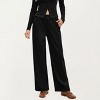 Anna-Kaci Women's 2-Piece Set Long Sleeve Button Front Top and Wide Leg Pants - 2 of 4