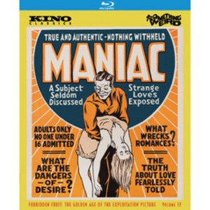 Maniac (Forbidden Fruit: The Golden Age of the Exploitation Picture, Volume 17) (Blu-ray)(1934) - 1 of 1