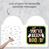 Big Dot of Happiness You've Been Booed - Ghost Halloween Giant Greeting Card - Big Shaped Jumborific Card - 16.5 x 22 inches - 3 of 4