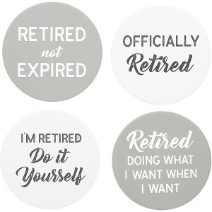 Pavilion Gift Company - Retired Life - 4" Ceramic Coasters (Set of 4) - Coasters - 1 of 4