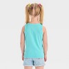Toddler Girls' 'Mermaid' Graphic Tank Top - Shirt - Cat & Jack™ Turquoise Blue - 3 of 4