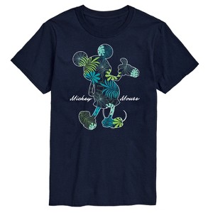 Men's - Disney - Mickey Tropical Fill Short Sleeve Graphic T-Shirt - 1 of 4