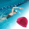 Unique Bargains Elasticity Swim Cap 5.51"x8.66" 1 Pc - 2 of 4