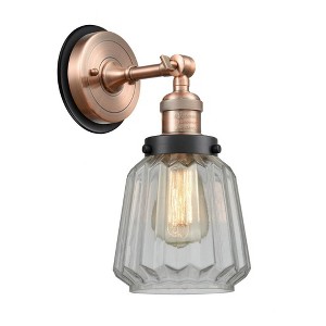 Chatham - 1 Light Wall Sconce In Art Deco Style-12 Inches Tall and 7 Inches Wide - 1 of 1
