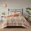 Gulches Full/Queen 6 Piece Reversible Quilt Set with Throw Pillows Orange - 3 of 4