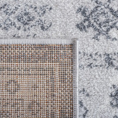 Abstract Elegance 9' x 12' Hand-Knotted Gray Area Rug