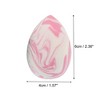 Unique Bargains Soft Sponge Egg Puff Loose Powder Blender Beauty Makeup Tool Sponge Pink Green 3 Pcs - 4 of 4
