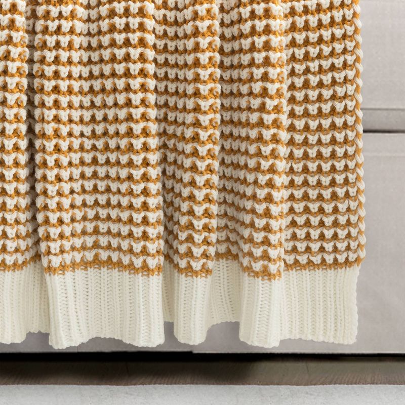 50"x60" Chic and Soft Knitted Throw Blanket - Lush Décor, 3 of 8