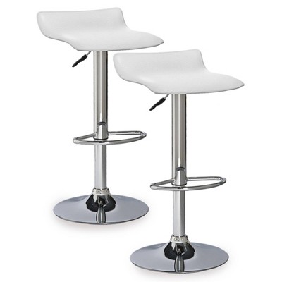 25" Counter Height Barstool White - Leick Home