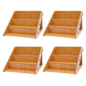 YIYIBYUS 4 Tier Retail Display Rack, Tabletop Food Storage Display Stand - 1 of 4