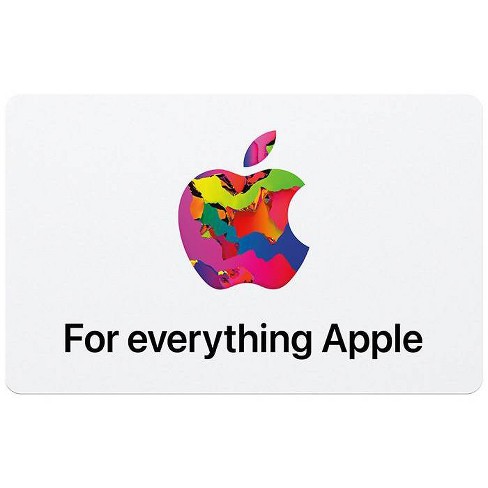 Apple Gift Card App Store Itunes Iphone Ipad Airpods And Accessories Email Delivery Target