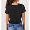 Women's New York City Lips Cropped Tee - PRINCE PETER - 3 of 3