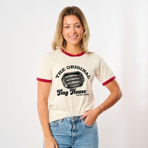 Simply Sage Market Original Tiny House Dwellers Ringer Tee - 1 of 4